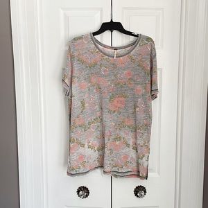 Free People vintage floral tee